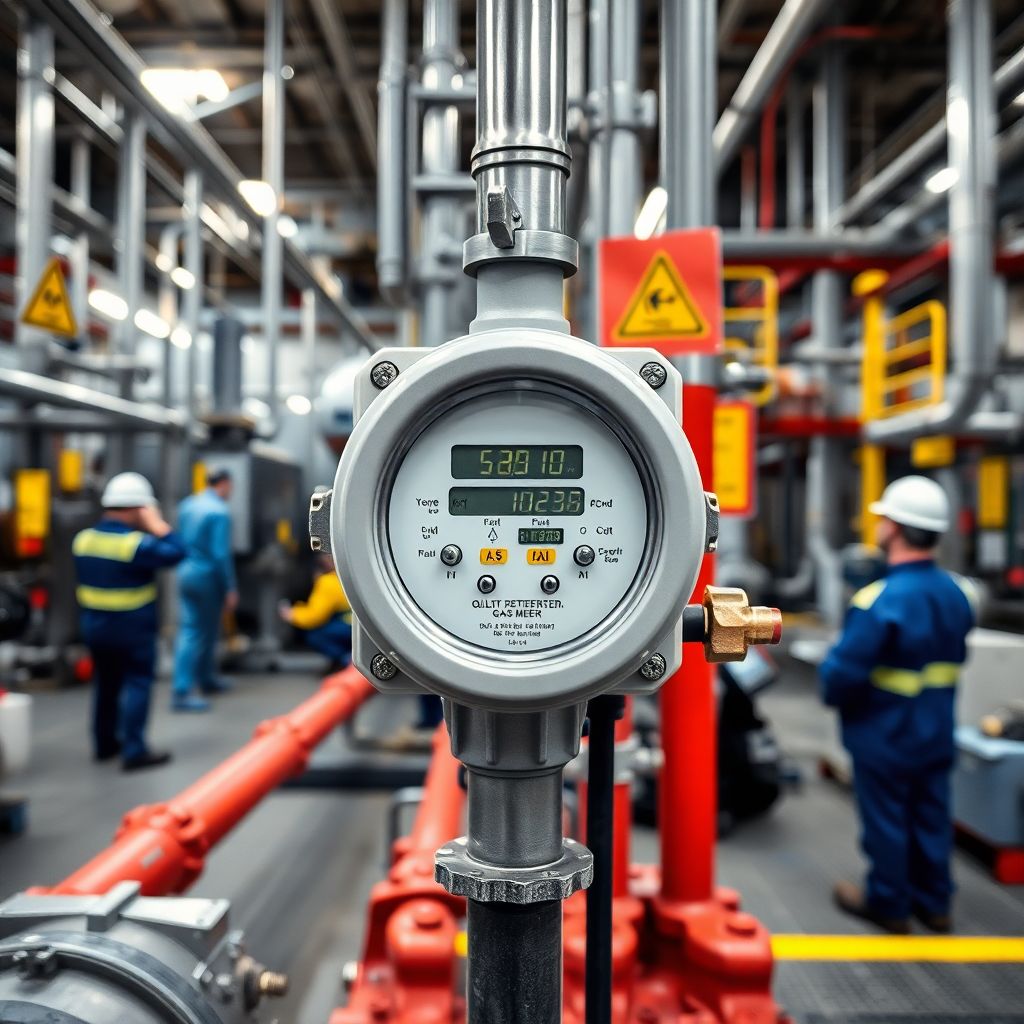 Medidor de Gas Estacionario