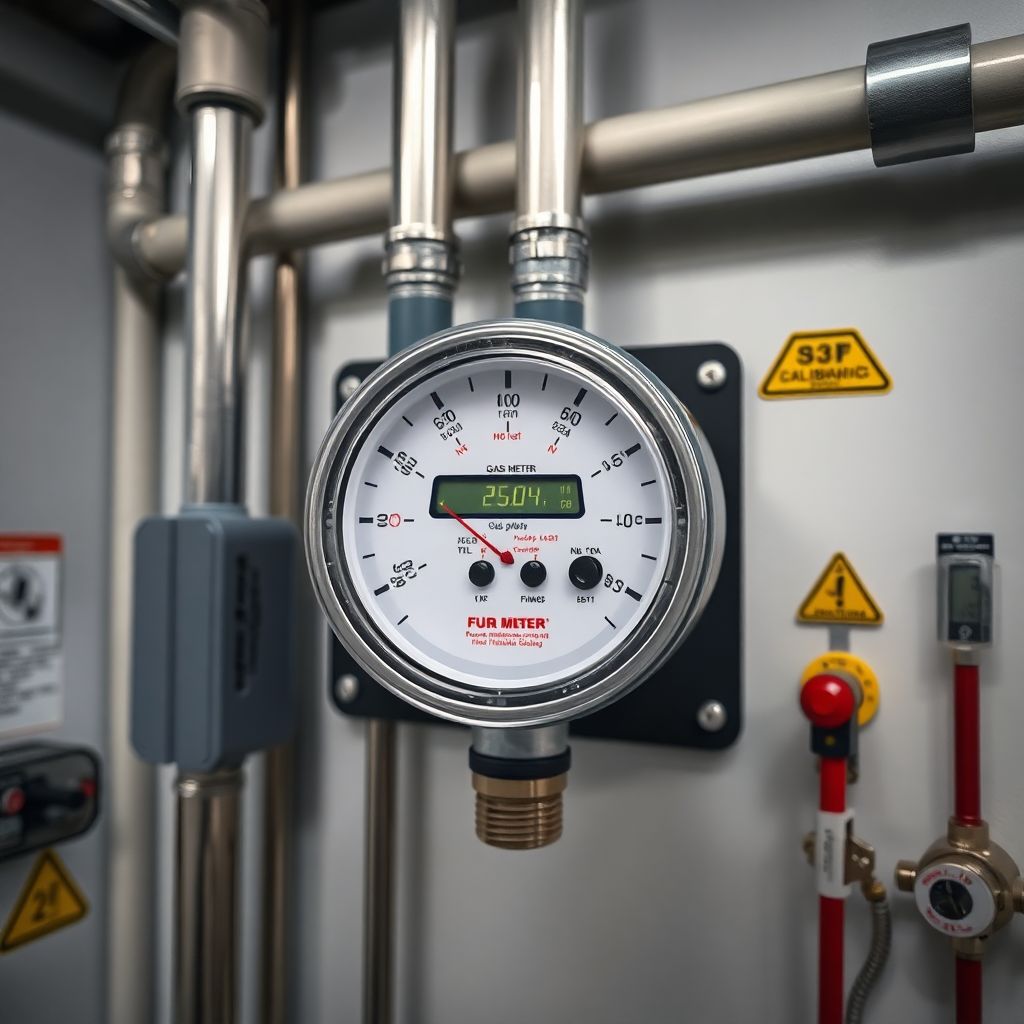 Medidor de Gas Estacionario