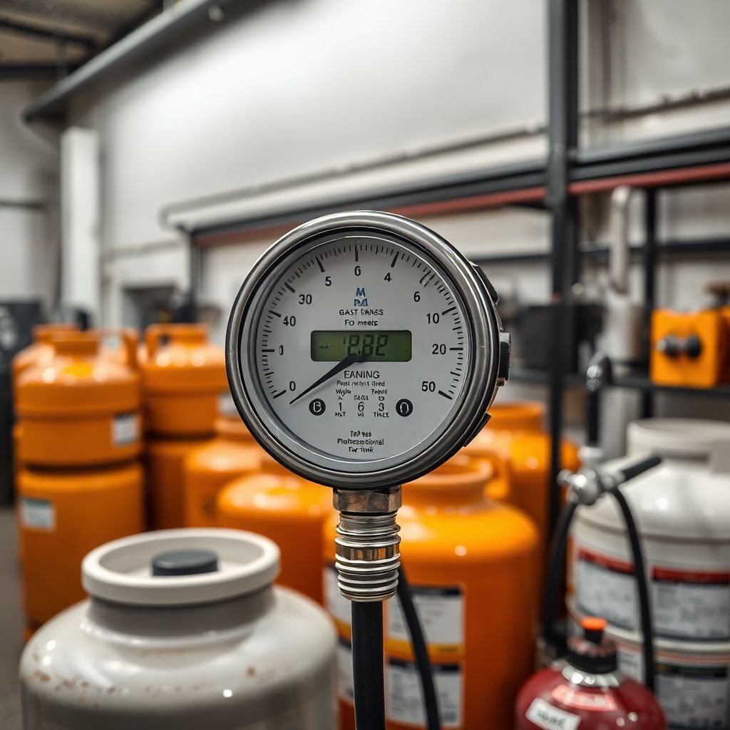 Medidor de Gas para Tanque