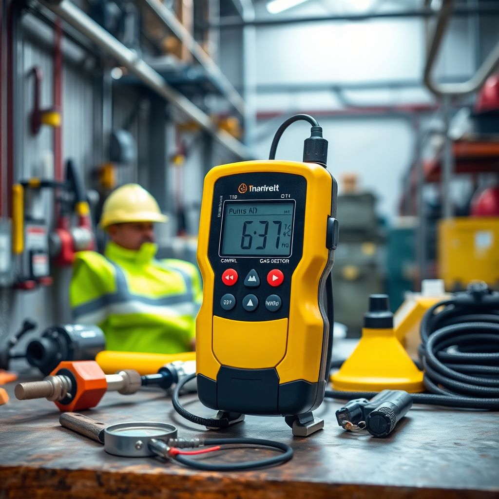 Medidor de Gases para Espacios Confinados