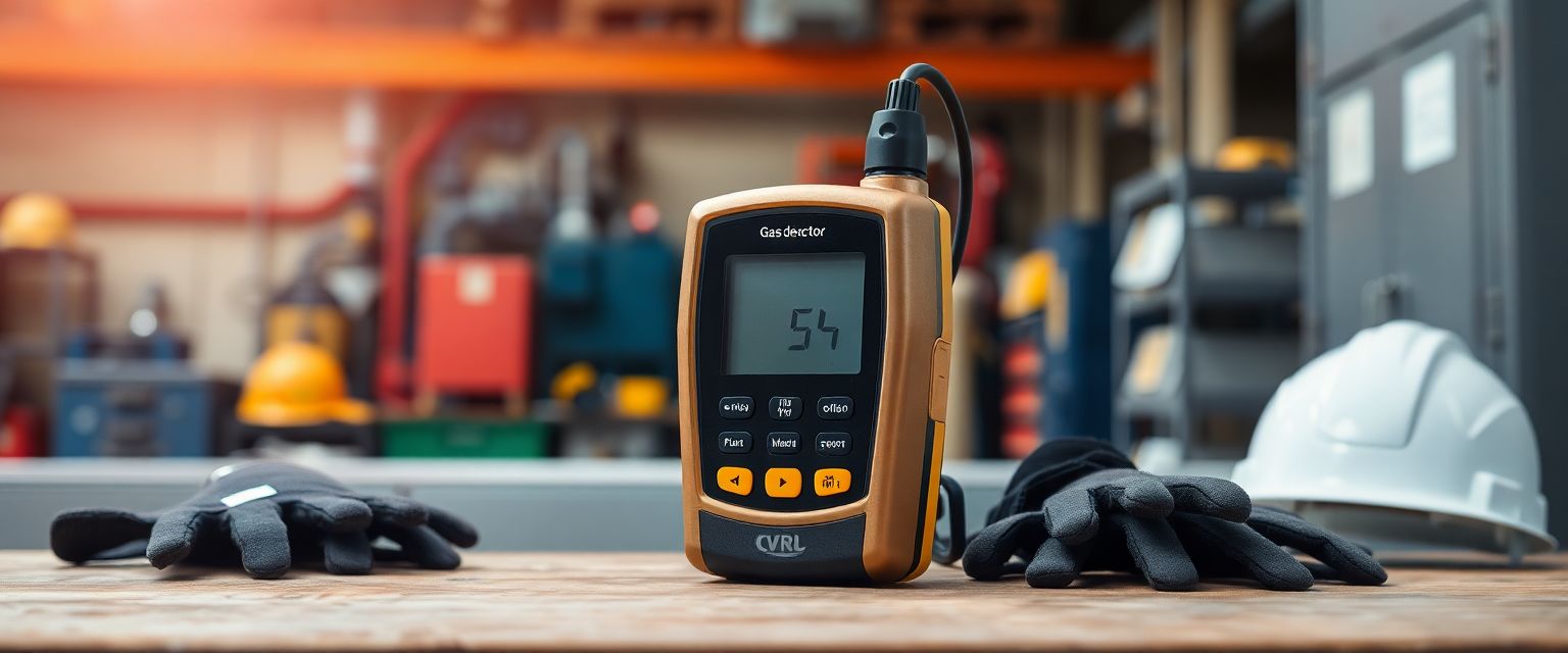 Medidor de Gases para Espacios Confinados