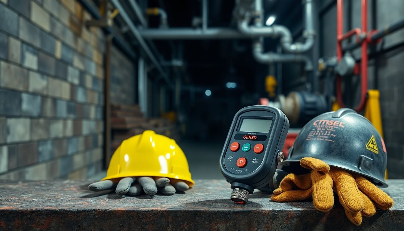 Medidor de Gases para Espacios Confinados